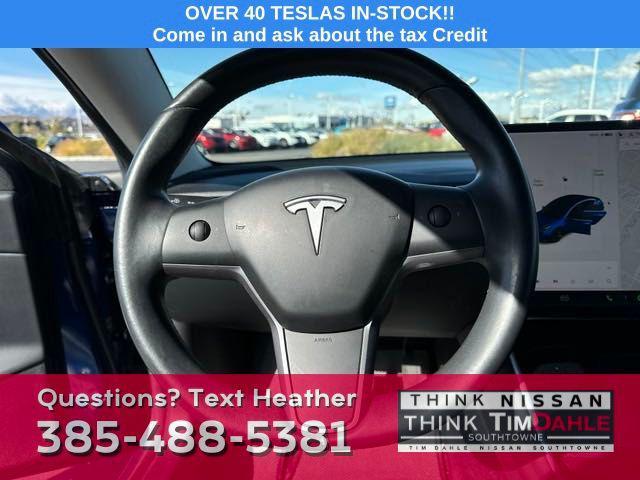 used 2019 Tesla Model 3 car, priced at $20,498