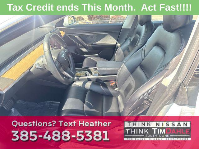 used 2018 Tesla Model 3 car, priced at $22,998