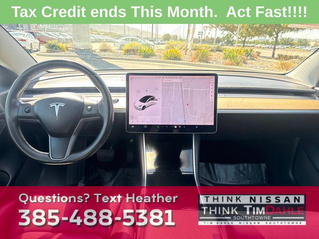 used 2018 Tesla Model 3 car, priced at $22,998