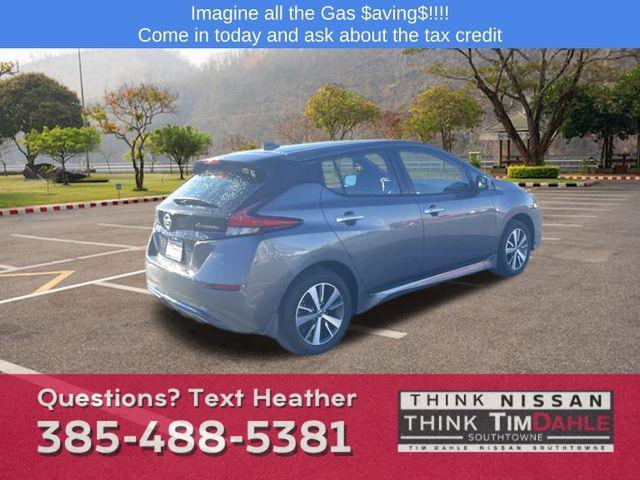 used 2021 Nissan Leaf car, priced at $16,598