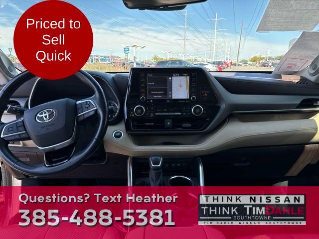 used 2020 Toyota Highlander car, priced at $27,998