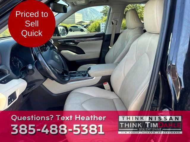 used 2020 Toyota Highlander car, priced at $27,998