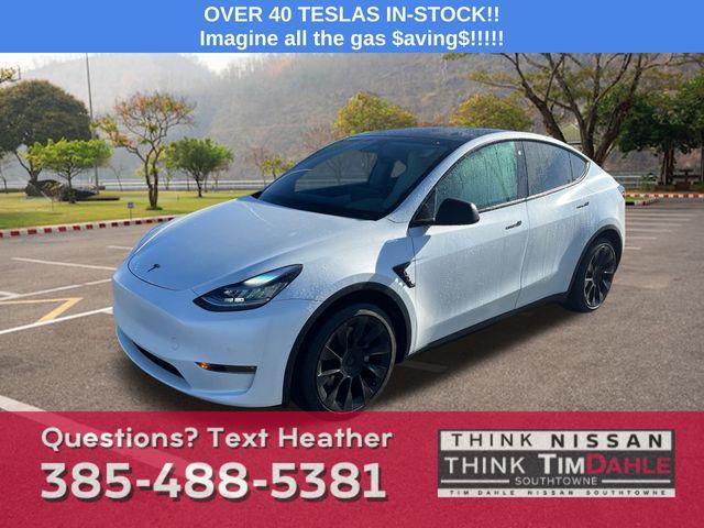 used 2021 Tesla Model Y car, priced at $30,045