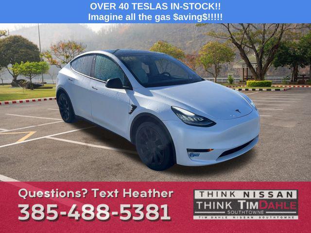 used 2021 Tesla Model Y car, priced at $30,045