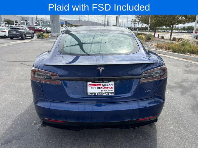 used 2021 Tesla Model S car, priced at $59,997