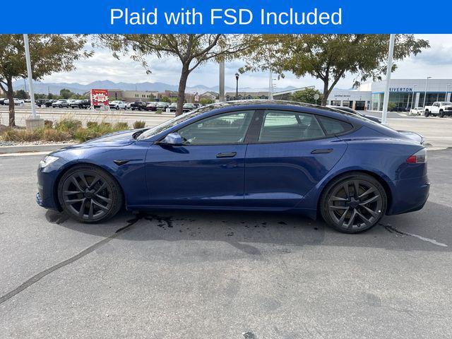 used 2021 Tesla Model S car, priced at $59,997