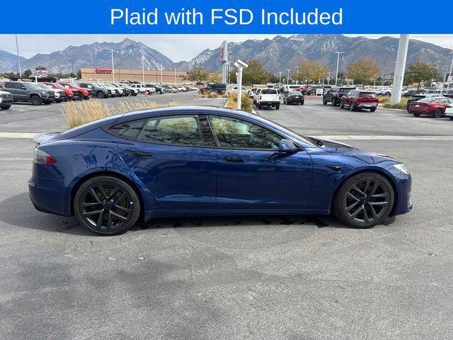 used 2021 Tesla Model S car, priced at $59,997