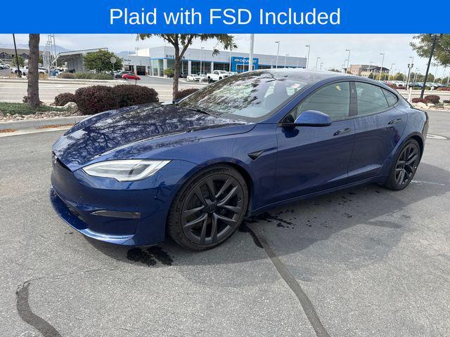 used 2021 Tesla Model S car, priced at $59,997