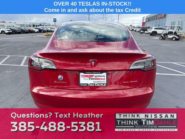used 2018 Tesla Model 3 car, priced at $19,998