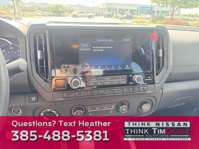 new 2025 Nissan Frontier car, priced at $33,896