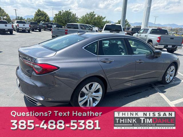 used 2022 Acura TLX car, priced at $30,399