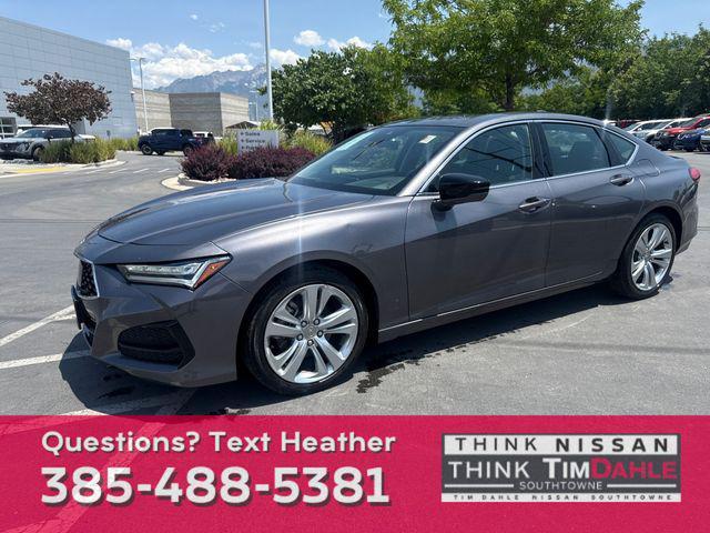 used 2022 Acura TLX car, priced at $30,399