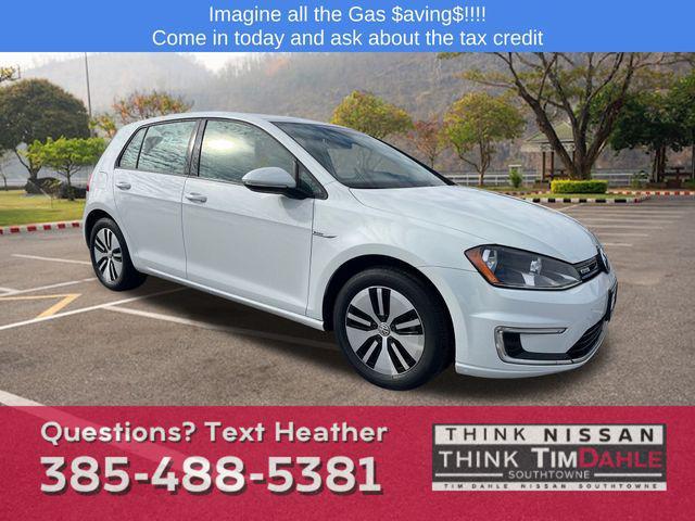 used 2016 Volkswagen e-Golf car, priced at $9,748