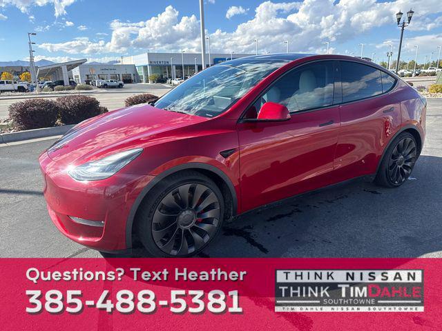 used 2020 Tesla Model Y car, priced at $26,498