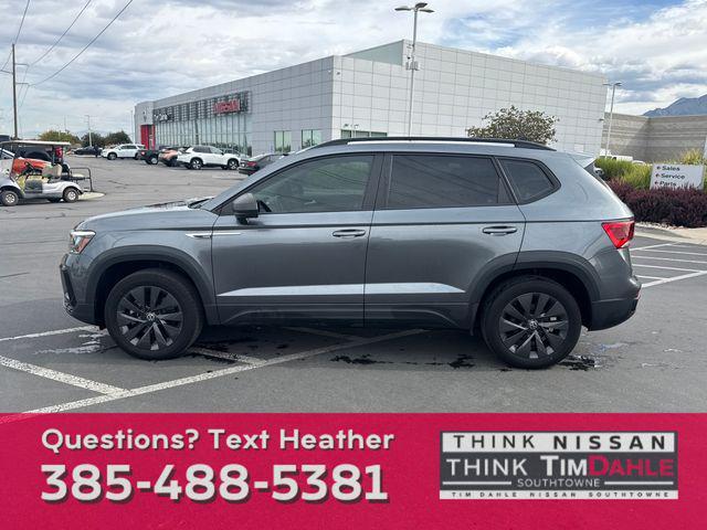 used 2023 Volkswagen Taos car, priced at $19,998