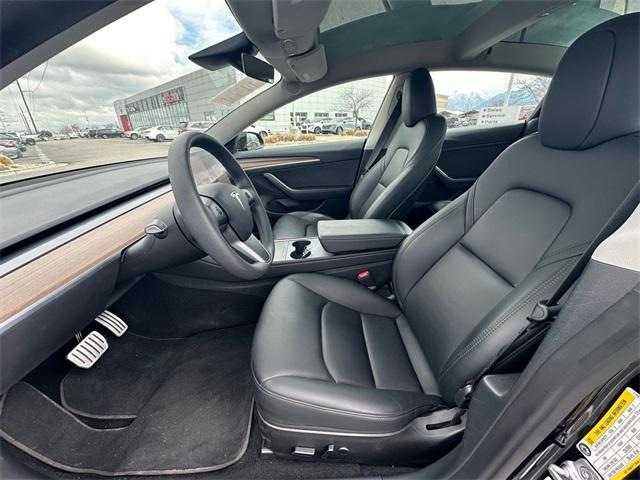 used 2023 Tesla Model 3 car, priced at $38,998