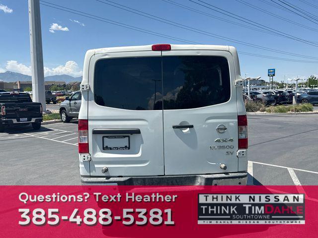 used 2017 Nissan NV Passenger NV3500 HD car, priced at $39,999