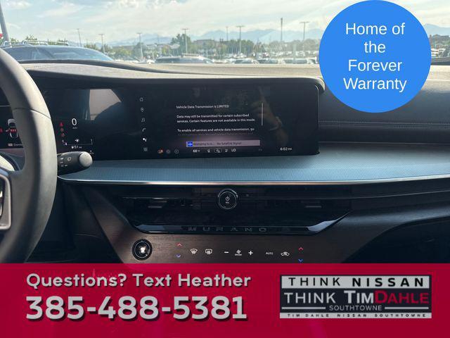 new 2025 Nissan Murano car, priced at $43,722