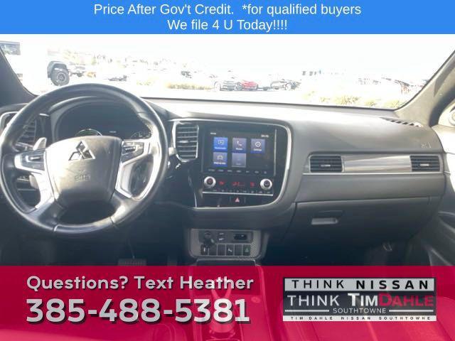 used 2022 Mitsubishi Outlander PHEV car, priced at $20,498