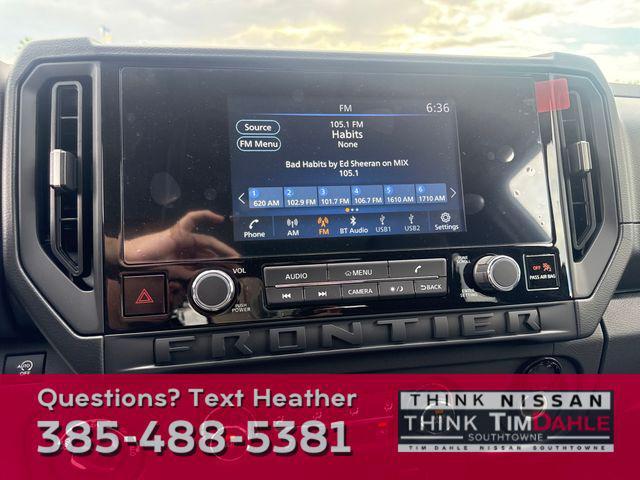 new 2025 Nissan Frontier car, priced at $32,668
