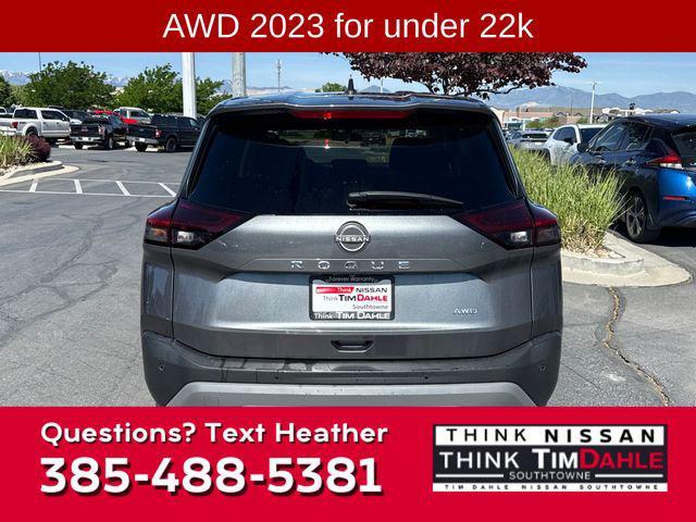 used 2023 Nissan Rogue car, priced at $21,287