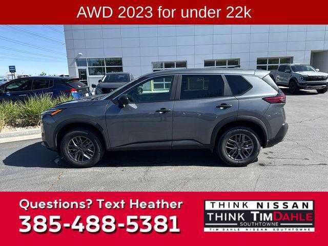 used 2023 Nissan Rogue car, priced at $21,287