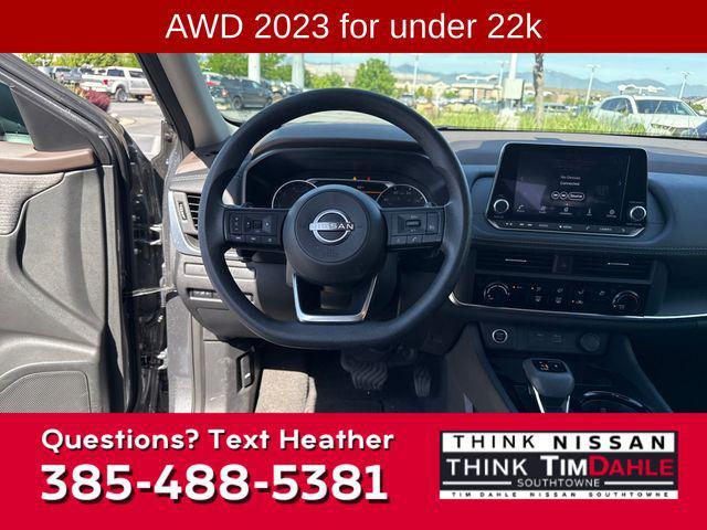used 2023 Nissan Rogue car, priced at $21,287