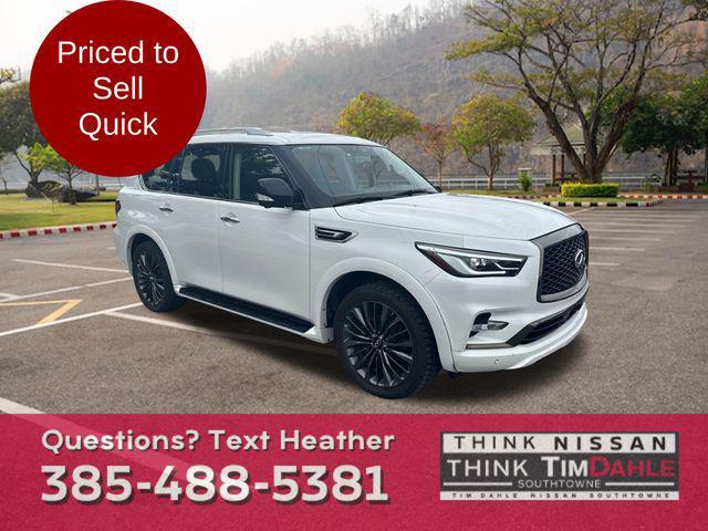 used 2021 INFINITI QX80 car, priced at $32,952