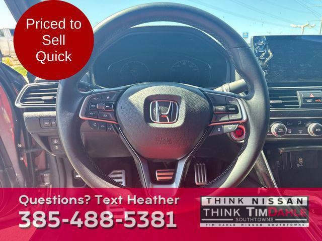 used 2019 Honda Accord car, priced at $23,499