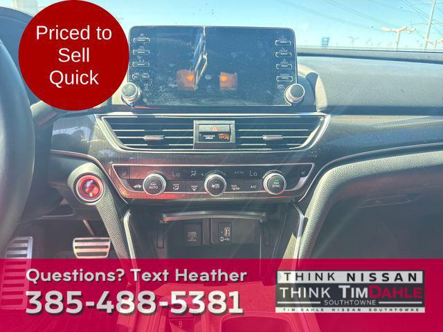 used 2019 Honda Accord car, priced at $23,499