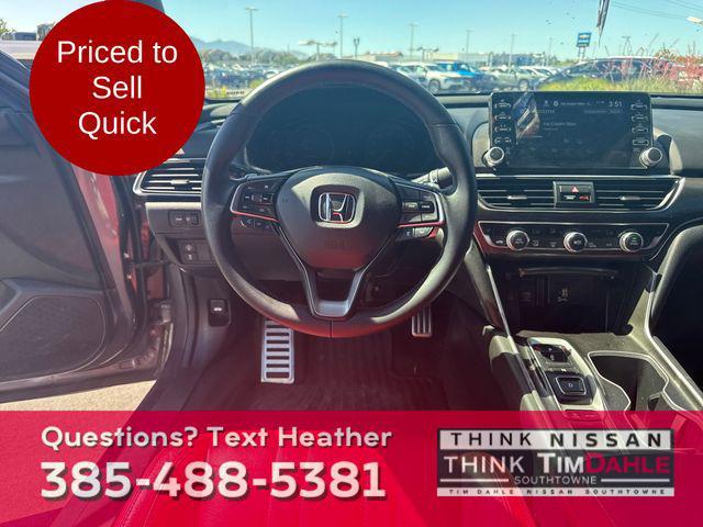 used 2019 Honda Accord car, priced at $23,499
