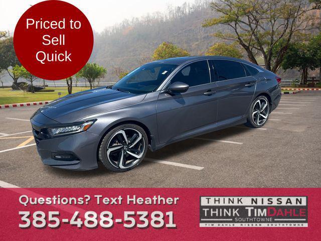 used 2019 Honda Accord car, priced at $23,499