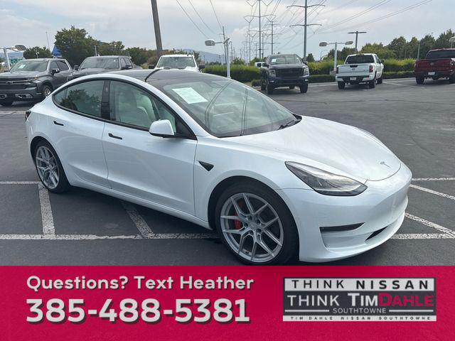 used 2021 Tesla Model 3 car, priced at $27,993