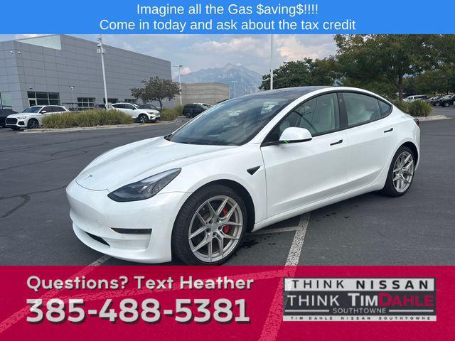 used 2021 Tesla Model 3 car, priced at $25,998