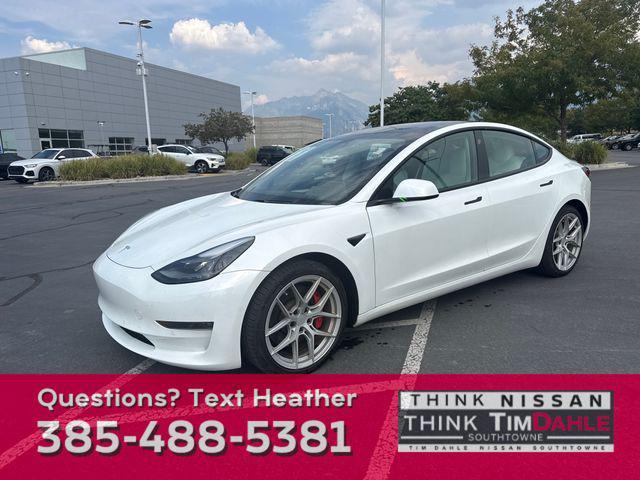 used 2021 Tesla Model 3 car