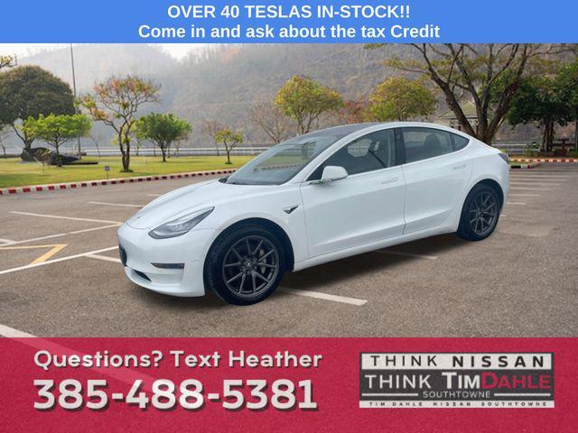 used 2019 Tesla Model 3 car, priced at $20,499