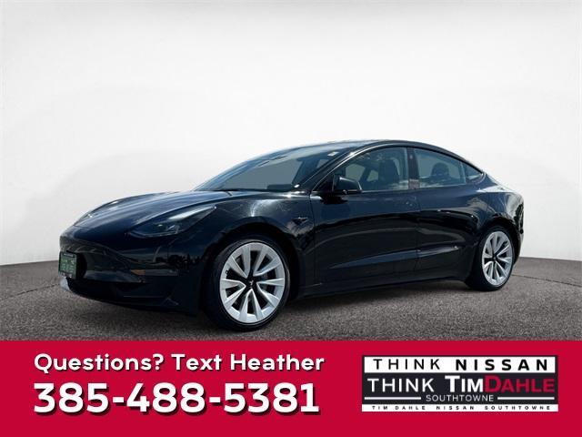 used 2022 Tesla Model 3 car, priced at $21,468