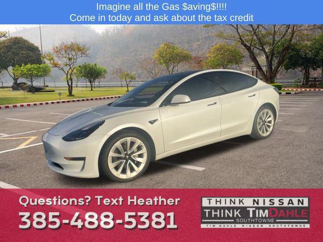 used 2022 Tesla Model 3 car, priced at $25,945