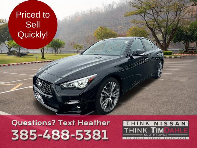 used 2023 INFINITI Q50 car, priced at $35,650