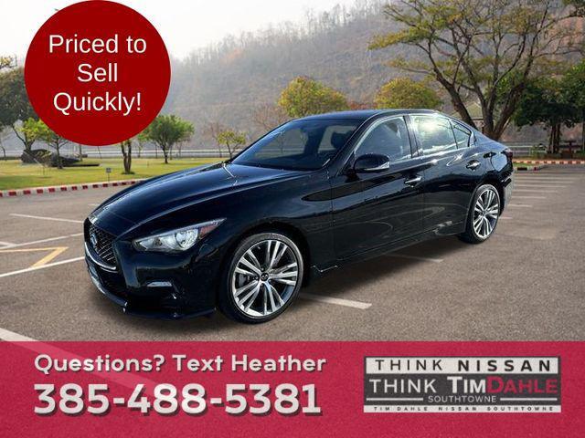 used 2023 INFINITI Q50 car, priced at $34,966