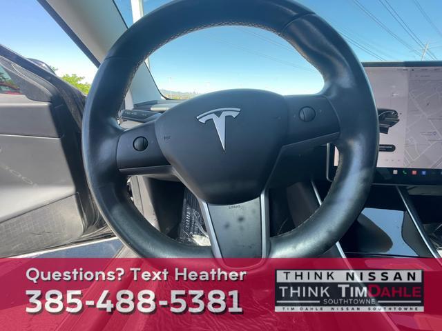 used 2019 Tesla Model 3 car, priced at $26,495