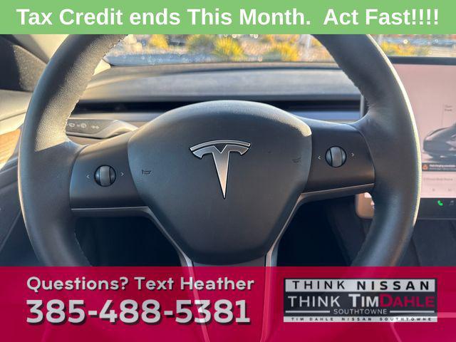 used 2022 Tesla Model 3 car, priced at $23,160