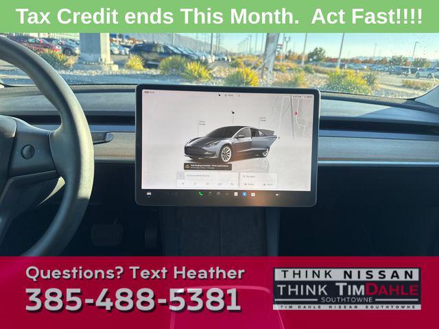 used 2022 Tesla Model 3 car, priced at $23,160