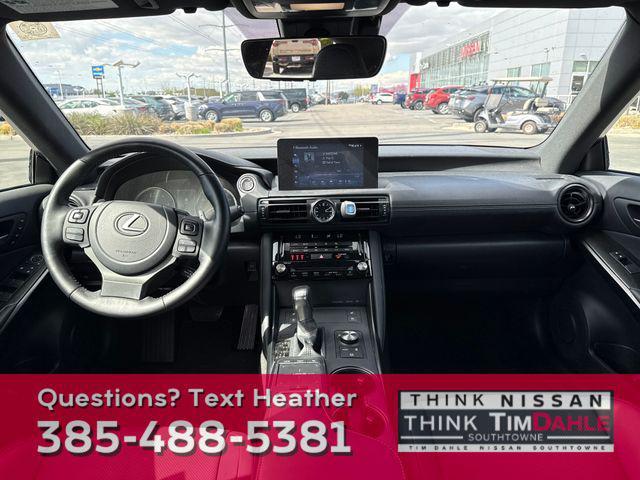 used 2023 Lexus IS 300 car, priced at $36,978