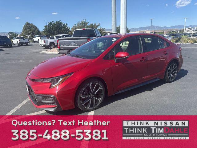 used 2021 Toyota Corolla car, priced at $20,988