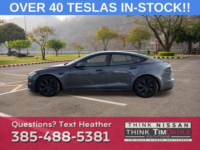 used 2023 Tesla Model S car, priced at $56,890