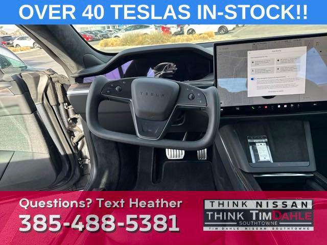 used 2023 Tesla Model S car, priced at $56,890