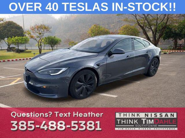 used 2023 Tesla Model S car, priced at $56,890