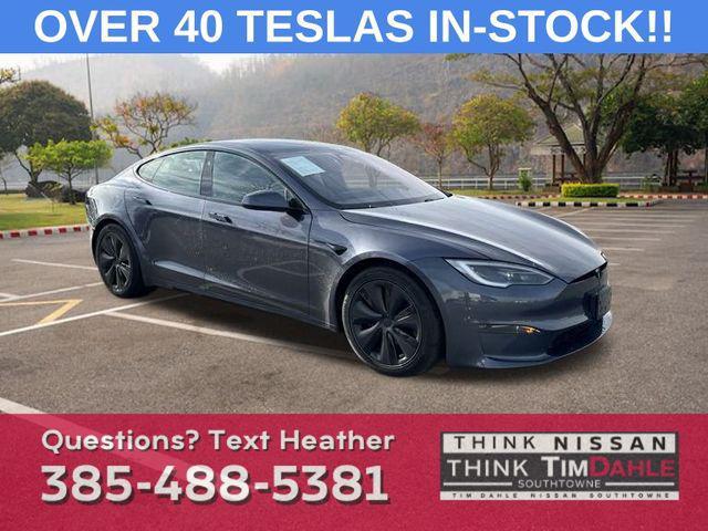 used 2023 Tesla Model S car, priced at $56,890