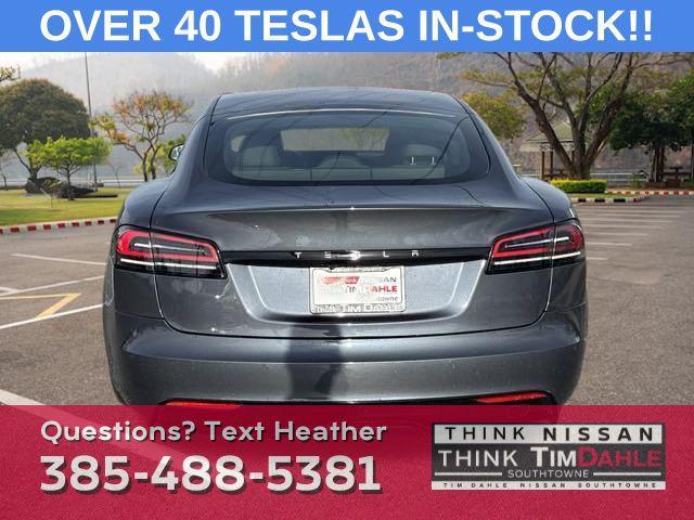 used 2023 Tesla Model S car, priced at $56,890